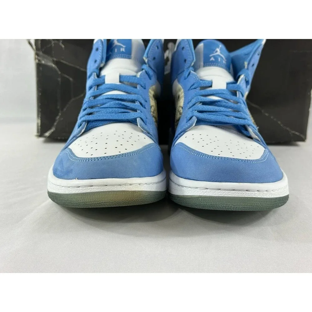 Nike Air Jordan 1 Retro Alpha 'White University Blue' 2007 316269-142 Size 12